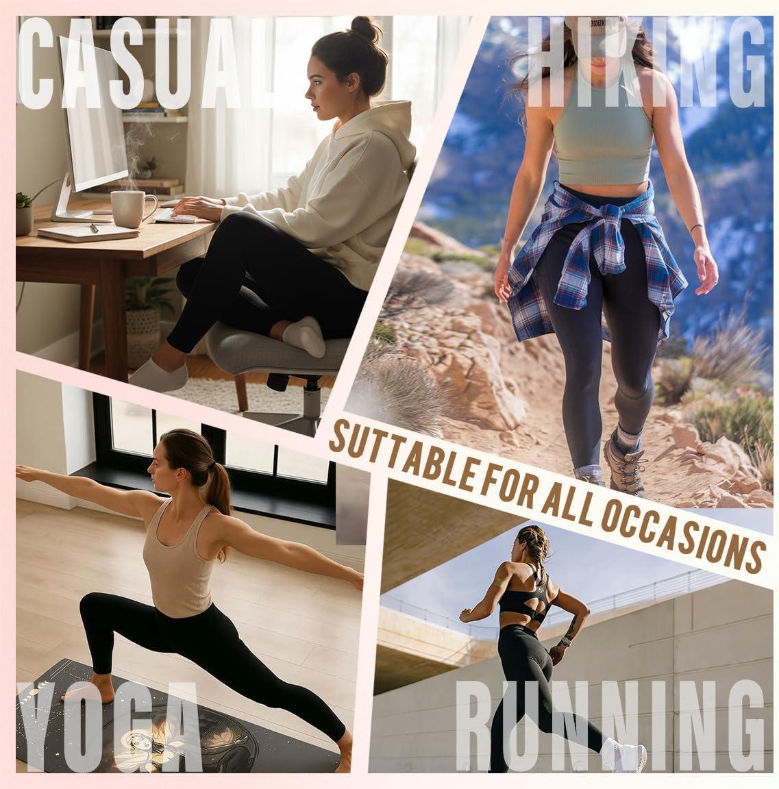 image3 Pack High Waisted Leggings for Women Full Length Capri Black Buttery Soft Tummy Control Yoga Pants for Workout Athletic1ba1 Pack Black Capri