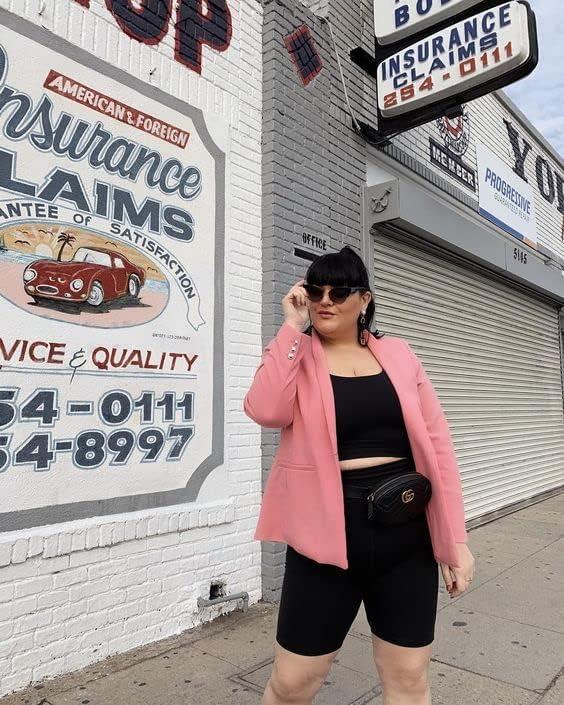 imageHi Clasmix 3 Pack Plus Size Biker Shorts for Women1X4XHigh Waisted NonSee Through Workout Super Soft Black Yoga Shorts63 Pack Black With Pockets