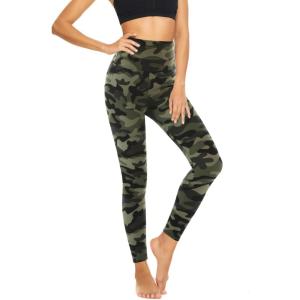 High Waisted Leggings for Women – Tummy Control Yoga Pants for Workout Running Athletic Women’s Leggings(Camouflage)