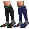 5-2 Pack Polka Dots Black  Navy