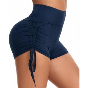 Hi Clasmix 5″ Women’s High Waist Biker Shorts – Running, Gym, Yoga, Cycling, Dance, Workout Athletic Shorts(Navy)